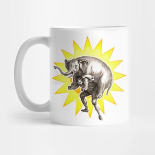 pachyderm heavy animal Mug